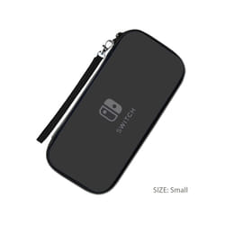 For Nintendo Switch Case Portable Storage Bag Waterproof Hard Shell NS Console Nintend Switch Game Accessories Carrying - Black