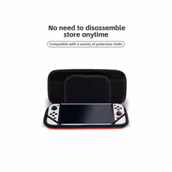 For Nintendo Switch Case Portable Storage Bag Waterproof Hard Shell NS Console Nintend Switch Game Accessories Carrying - Black