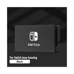 For Nintendo Switch Protective Case Film Rocker Cap Handle Case NS Accessories For Switch Base Hard Case Skin-friendly Gradient - B Black
