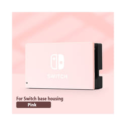 For Nintendo Switch Protective Case Film Rocker Cap Handle Case NS Accessories For Switch Base Hard Case Skin-friendly Gradient - B Pink
