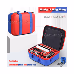 New Nintendoswitch Big Storage Pouch Cute Case Travel Suitcase Nitendo Console Shoulder Bag Tote Cover For funda Nintendo - O ...