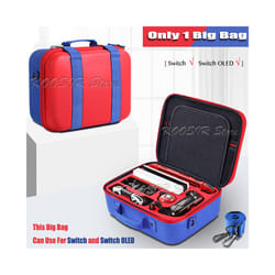 New Nintendoswitch Big Storage Pouch Cute Case Travel Suitcase Nitendo Console Shoulder Bag Tote Cover For funda Nintendo - Only Big Bag 4