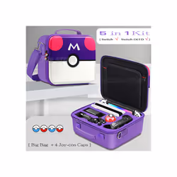For Nintendo Switch OLED Storage Carrying Case Nintendo Switch Zelda Tears of The Kingdom Theme Hard Cover Shell Shoulder - B ...