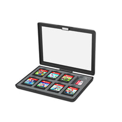 Game Card Case Compatible for Nintendo Switch,8 Game/SD Card Holder Switch Game Storage Box Hard Protective PC Shell-Clear - 2307