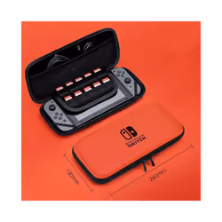 Portable Storage Bag For Nintendo Switch Waterproof Case Hard Console Protective Case Switch LED Carrying Case Games Accessor ...