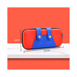 Portable Storage Bag for Nintendo Switch Waterproof Case Hard Shell NS Console Nintend Switch Carrying Case - Red