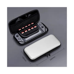 Portable Storage Bag for Nintendo Switch Waterproof Case Hard Shell NS Console Nintend Switch Carrying Case - Silver