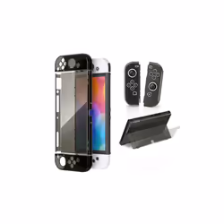 Protective Case Compatible with Nintendo Switch OLED,Switch NS Console and Joy-Cons, Switch can be Inserted in Dock with - PURPLE, Nintendo SwitchOLED