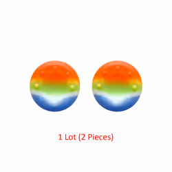 Silicone Joystick Caps Controller Thumb Stick Grips For Sony Playstation DualSense Dualshock 5 4 PS5 PS4 For Nintendo Switch  ...