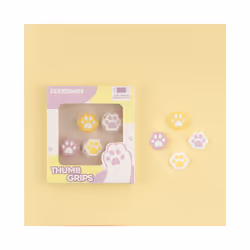 Shaped Cat Claw Thumb Grip Cap Silicone Soft Protective Cover Controller Thumbstick Case For Nintendo Switch Oled JoyCon - Pu ...