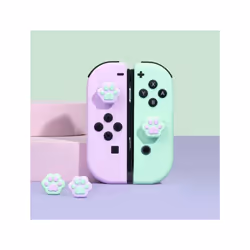 Shaped Cat Claw Thumb Grip Cap Silicone Soft Protective Cover Controller Thumbstick Case For Nintendo Switch Oled JoyCon - Pu ...