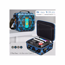 For Nintendo Switch OLED Storage Carrying Case Nintendo Switch Zelda Tears of The Kingdom Theme Hard Cover Shell Shoulder - B ...