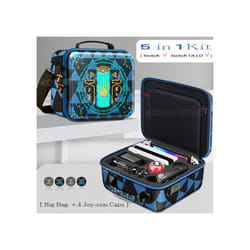 For Nintendo Switch OLED Storage Carrying Case Nintendo Switch Zelda Tears of The Kingdom Theme Hard Cover Shell Shoulder - Big Bag A