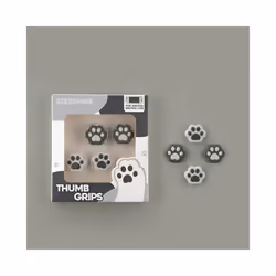 Shaped Cat Claw Thumb Grip Cap Silicone Soft Protective Cover Controller Thumbstick Case For Nintendo Switch Oled JoyCon - Gr ...