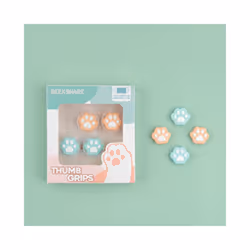 Shaped Cat Claw Thumb Grip Cap Silicone Soft Protective Cover Controller Thumbstick Case For Nintendo Switch Oled JoyCon - Or ...