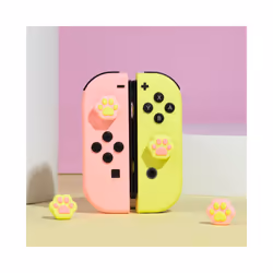 Shaped Cat Claw Thumb Grip Cap Silicone Soft Protective Cover Controller Thumbstick Case For Nintendo Switch Oled JoyCon - Pi ...