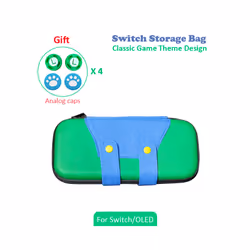 For Nintendo Switch OLED Storage Bag Luig Mansion Style Protective Carrying Case Shell Cover Nintendo Switch Game Accessories ...
