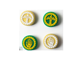 Carrying Case with Thumb Grips for Nintendo Switch, The Legend of Zelda Tears of the Kingdom - 4pcs NS  green