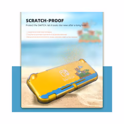 DATA FROG Animal Hard Protective Case For Nintendo Switch Lite Console Transparent Protection Shell Cover for NS Switch - Blue