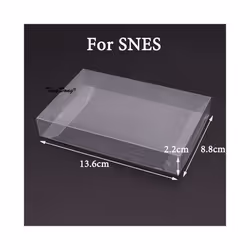 Transparent Clear Cartridge Protective Case Cover For GB GBA GBC SNES N64 NES NGPC Switch Protector Box  For PS5 For PS4 - Fo ...