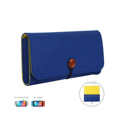 Carrying Storage Bag Game Card Host Portable Travel Protection Cover For Nintendo Switch OLED NS Carry Protective Pouch - 15 DarkBlue