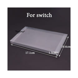 Transparent Clear Cartridge Protective Case Cover For GB GBA GBC SNES N64 NES NGPC Switch Protector Box  For PS5 For PS4 - For switch