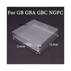 Transparent Clear Cartridge Protective Case Cover For GB GBA GBC SNES N64 NES NGPC Switch Protector Box  For PS5 For PS4 - For GB GBA GBC NGPC