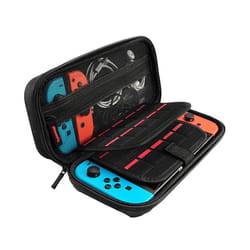 Handheld Carrying Case Travel Handbag for Nintendo Switch/Switch OLED Waterproof Scratch Resistant Portable Travel Carry - Black