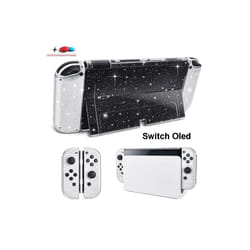 Transparent TPU Soft Case Joycon Protective Shell Cover for Nintendo Switch NS Console Crystal Clear Back Protector Accessories - Other