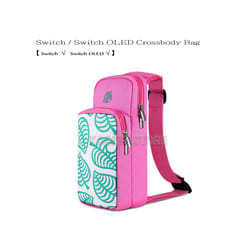 For Nintendo Switch OLED Accessories Carrying Case Switcholed Hard Shell Game Card Box Nintendo Switch Animal Crossing Theme - Cross Bag 1
