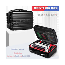 New Nintendoswitch Big Storage Pouch Cute Case Travel Suitcase Nitendo Console Shoulder Bag Tote Cover For funda Nintendo - Only Big Bag 2