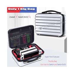 New Nintendoswitch Big Storage Pouch Cute Case Travel Suitcase Nitendo Console Shoulder Bag Tote Cover For funda Nintendo - Only Big Bag 1