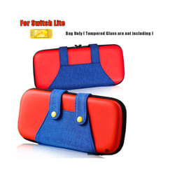 For Nintendo Switch/Lite Console Storage Bag Protective Shell Hard Case Cover for Nintendo Switch Carrying Bag Game Accessory - Lite Red bag 2020