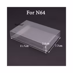 Transparent Clear Cartridge Protective Case Cover For GB GBA GBC SNES N64 NES NGPC Switch Protector Box For PS5 For PS4 - Fo ...