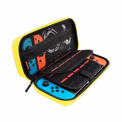 Handheld Carrying Case Travel Handbag for Nintendo Switch/Switch OLED Waterproof Scratch Resistant Portable Travel Carry - Ye ...