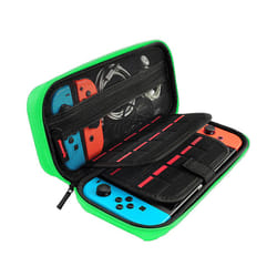 Handheld Carrying Case Travel Handbag for Nintendo Switch/Switch OLED Waterproof Scratch Resistant Portable Travel Carry - Green
