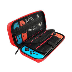 Handheld Carrying Case Travel Handbag for Nintendo Switch/Switch OLED Waterproof Scratch Resistant Portable Travel Carry - Red