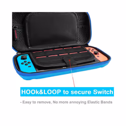 Handheld Carrying Case Travel Handbag for Nintendo Switch/Switch OLED Waterproof Scratch Resistant Portable Travel Carry - Red
