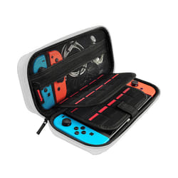 Handheld Carrying Case Travel Handbag for Nintendo Switch/Switch OLED Waterproof Scratch Resistant Portable Travel Carry - Grey