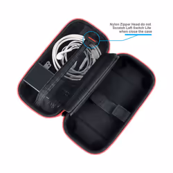 For Nintendo Switch Lite Hard EVA Carrying Case/Silicone Cover Thickened Protective Bags Shell Anti-Scratch Travel Storage - Grey