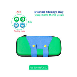 New Nintend Switch Storage Bag Mari Style Protective Carrying Case for Nintendo Switch OLED Game Accessories Gamer Gift - R