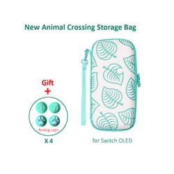 ) Cute Storage Bag Animal Style for Nintendo Switch OLED Portable Carrying Case Nintend Switch OLED Game Accessories - F(SWITCH OLED