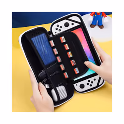 New Switch OLED Storage Carrying Case  7 in 1 Kit for Nintendo Switch OLED Crystal Shell For Switch Oled Accessories - OLED Kit 2