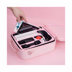 Hard Travel Carrying Switch Case Bag Compatible with Nintendo Switch System Nintendoswitch Nintend switch Accessories Storage - C
