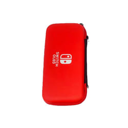 NEW EVA Carrying Case for Nintendo Switch OLED Protective Case Storage Bag Cover for Switch OLED Console Travel Portable - A