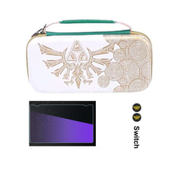 2023 New Carry Case for Nintendo Switch / Switch OLED Console Protective Hard Portable Travel Bag Pouch Case for Zeda NS - Switch Pack A