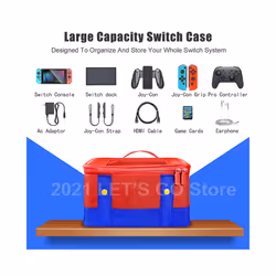 Newest Nintend Switch Travel Carrying Case Portable Storage Messenger Bag for Nintendo Switch Console Accessories - For Switch