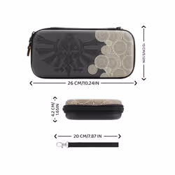 2023 New Carry Case for Nintendo Switch / Switch OLED Console Protective Hard Portable Travel Bag Pouch Case for Zeda NS - King 1 yellow