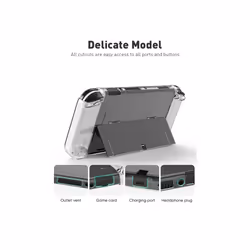 DATA FROG Carrying Pouch Compatible-Nintendo Switch OLED Storage Case Storage Bag Cover for Switch OLED Set Accessories - greed