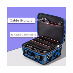 Nintend SwitchOLED Deluxe Game Pattern Carrying Case Hard Cover Shell Storage Shoulder Bag for Nintendo Switch OLED Accessories - Big Bag 6